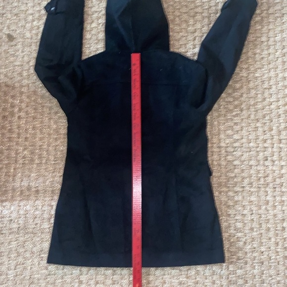 NWOT Pendleton Hooded Pea Coat Black Sz Med - Picture 15 of 17